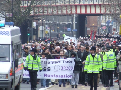 The walk of witness in Lambeth Road