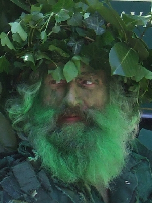 A green man