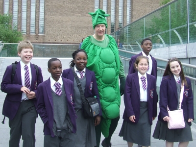 Jon Snow with CoLA pupils