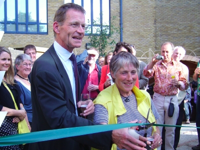 Nicholas Serota and Edith Slee