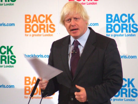 Boris Johnson at County Hall