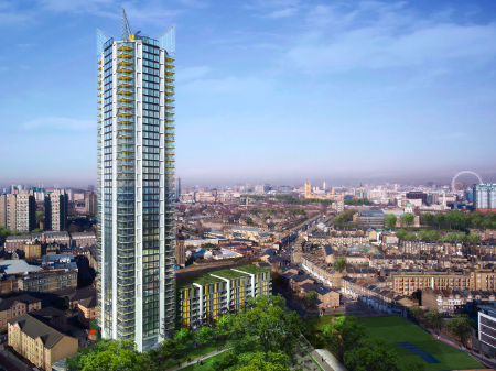 London Park Hotel proposed tower