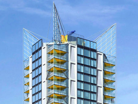 London Park Hotel proposed tower