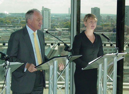 Ken Livingstone and Yvette Cooper