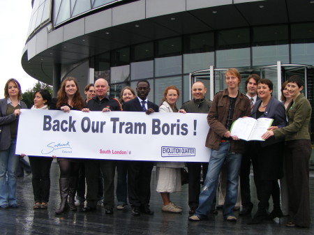 Outside City Hall