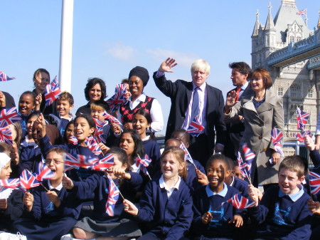 Tower Bridge School pupils