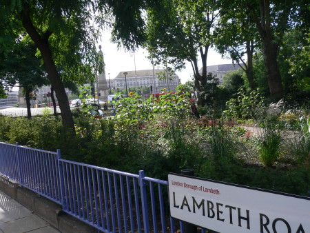 St Mary’s Garden in Lambeth Road now a brighter, greener place