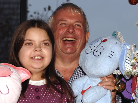 Christopher Biggins and Marieka Carling, aged 12 y