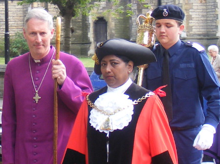 Mayor of Southwark and bishop of Woolwich