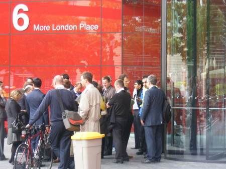 Second annual great flood of Tooley Street: burst water main causes havoc