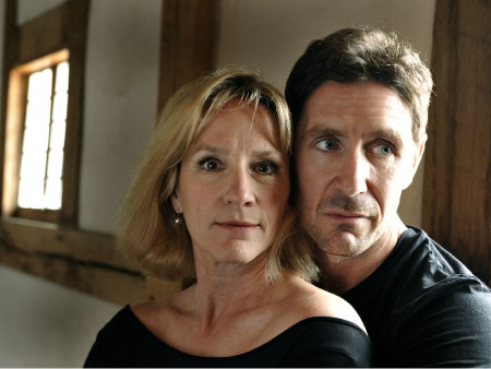 Penny Downie and Paul McGann