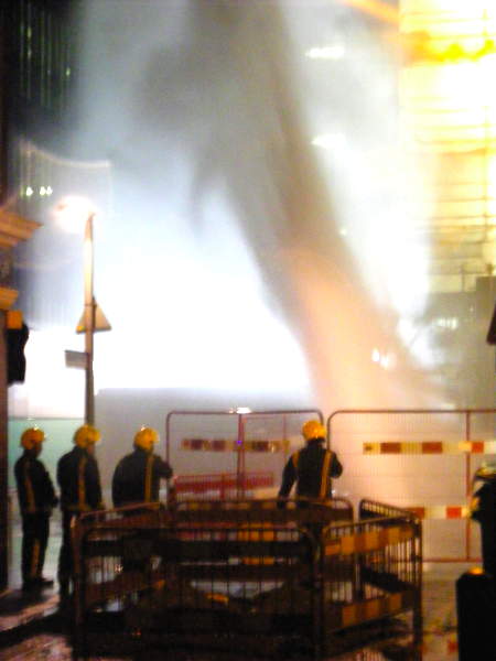 ANOTHER burst water main in Tooley Street