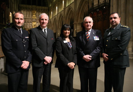 Readers at Mayor's Carol Service