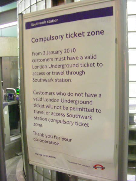 Oyster pay as you go: what does it mean for Southwark and Waterloo East passengers?