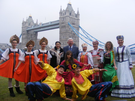 Cossack dancers