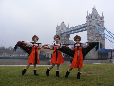 Cossack dancers