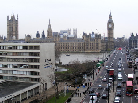 View from Park Plaza Westminster Bridge