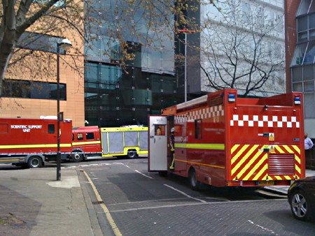 Ammonia scare at LSBU's K2 building