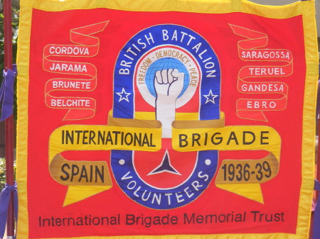 Spanish Civil War’s British volunteers honoured at Jubilee Gardens memorial