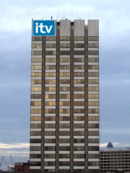 ITV plans illuminated 9-metre logos at top of South Bank tower