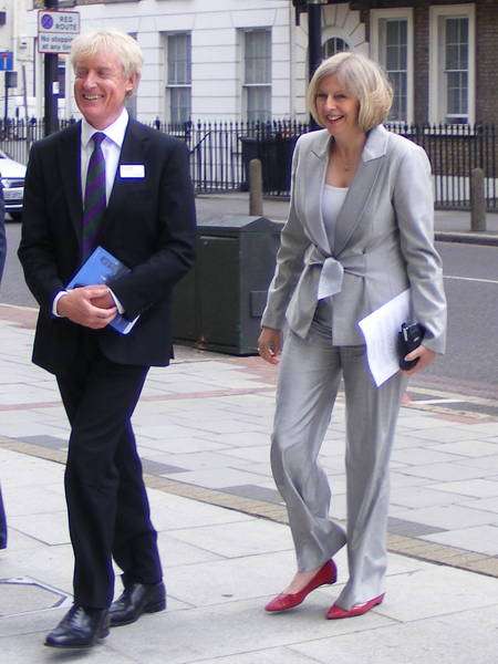 Iain Tuckett and Theresa May