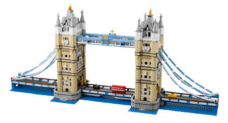 Build your own Tower Bridge with Lego’s 4,287-piece kit