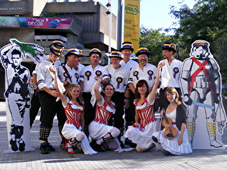 1,000 morris dancers appear on London’s streets