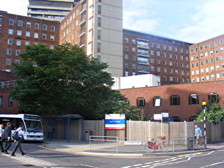 Site of the future cancer centre