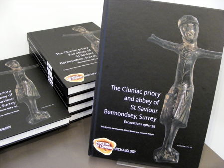 Bermondsey Abbey book launched at Woolfson & Tay