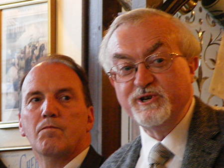 Simon Hughes MP and Stephen Humphrey