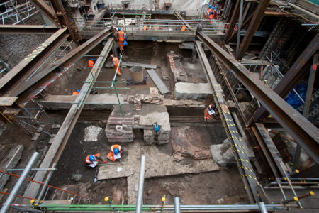 Remains of Roman bath house found on Borough High Street