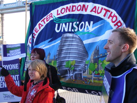 November 30 strikes in SE1