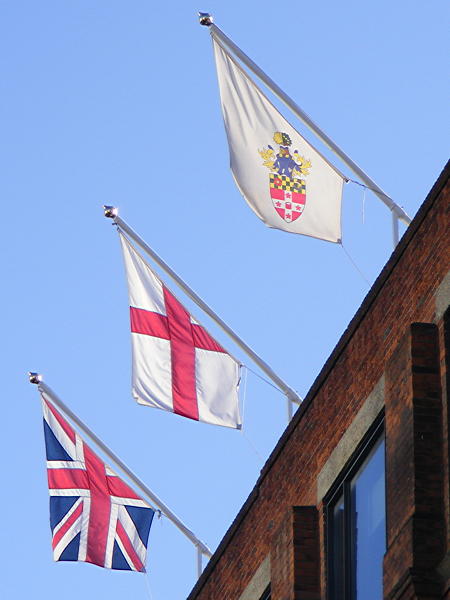 Flags at 160 Tooley Street