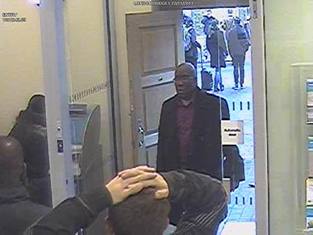 Can you help police identify man seen on CCTV at Barclays Bank?