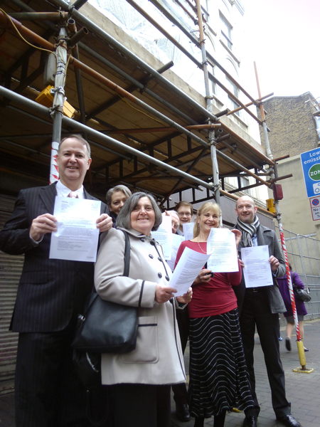 Borough High Street scaffolding to be dismantled after seven years