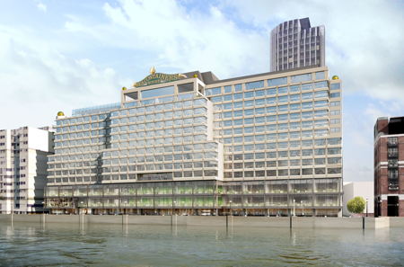 Buckingham Palace balcony to be depicted on Sea Containers House