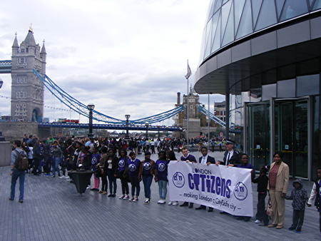 Cllr Peter John and Grace Idowu were among those w