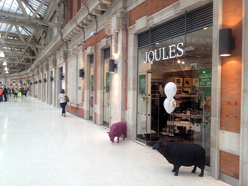 Waterloo Station’s balcony shops now open