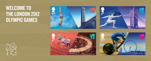 Tate Modern, London Eye & Tower Bridge feature on Olympic stamps