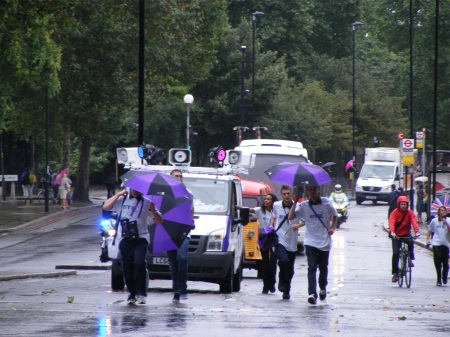 Paralympic Torch comes to Waterloo and Tooley Street