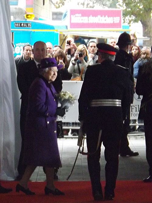 Queen visits Jubilee Gardens and BFI Southbank