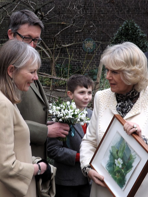 Duchess of Cornwall visits Garden Museum