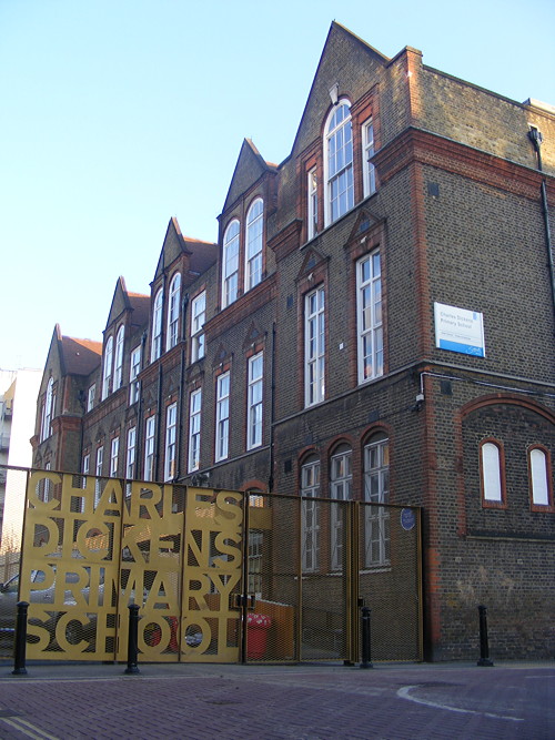 Charles Dickens wins approval for prefab classrooms in playground