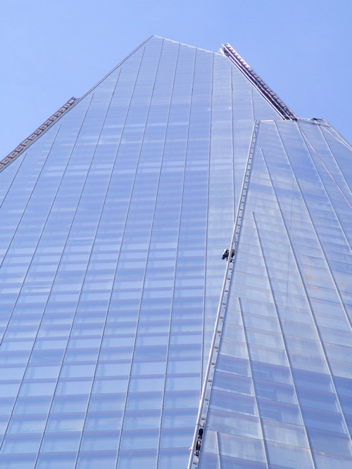 Five Greenpeace Shard climbers cautioned for aggravated trespass