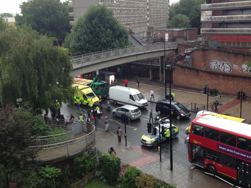 Pedestrian ‘serious but stable’ after New Kent Road collision