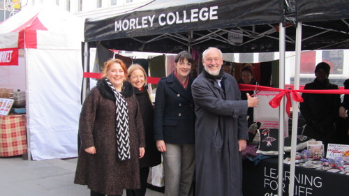 Morley’s market stalls to become regular fixture in Lower Marsh