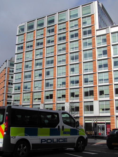 Southwark Street shut overnight after storm damage at RBS offices
