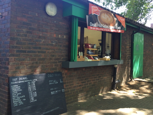 Pop-up cafe now open for summer at Archbishop’s Park