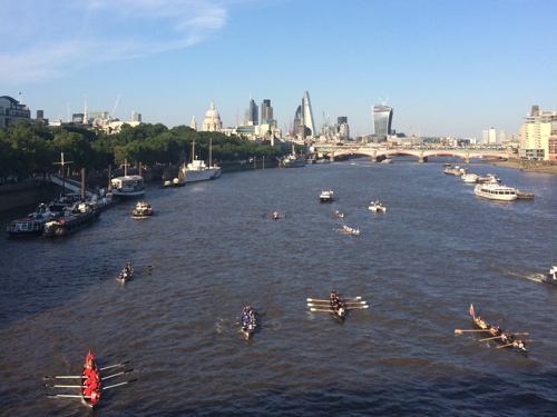 Thames cutter crews compete in Port of London Challenge