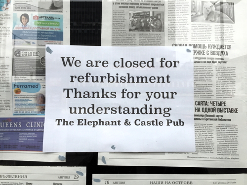 Elephant & Castle pub has licence revoked